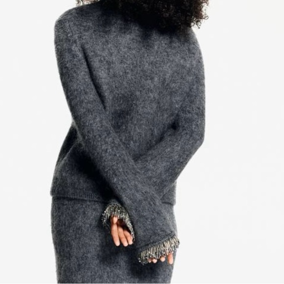 H&M A/W 2024 edition bead detail sweater. Size L - Picture 5 of 8